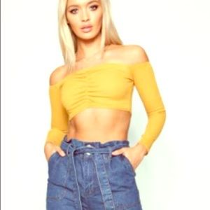 Paperbag Waisted Jeans